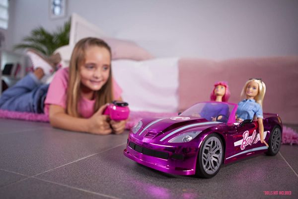 BARBIE RC DREAM CAR B/O – Amarello toys - Main Image