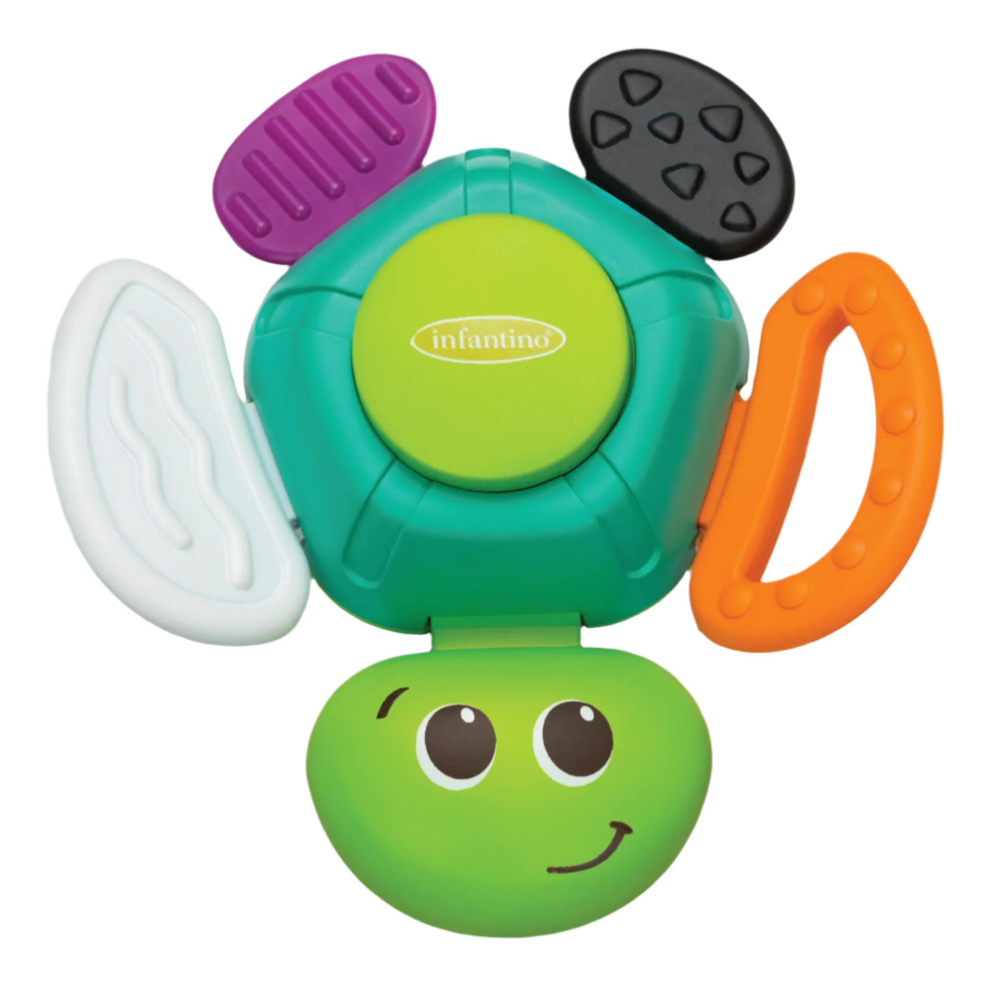 Turtle Rattle Kit Infantino Turtle Rattle – Amarello toys