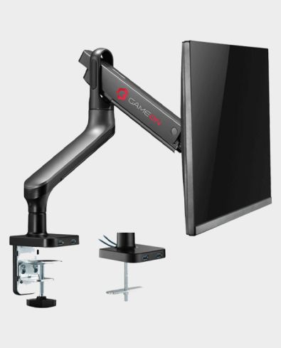 Premium Aluminum Spring-Assisted Single Monitor Arm, Stand And Mount F ...